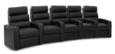 Biografsofa HR Dream Luxe Curve Sort