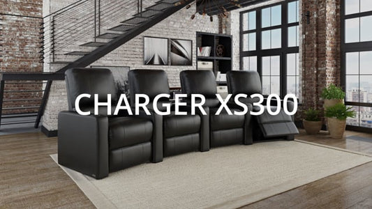 Biografsofa XS300 Charger Curve Sort