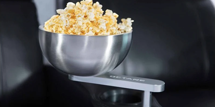 Popcornskål med holder